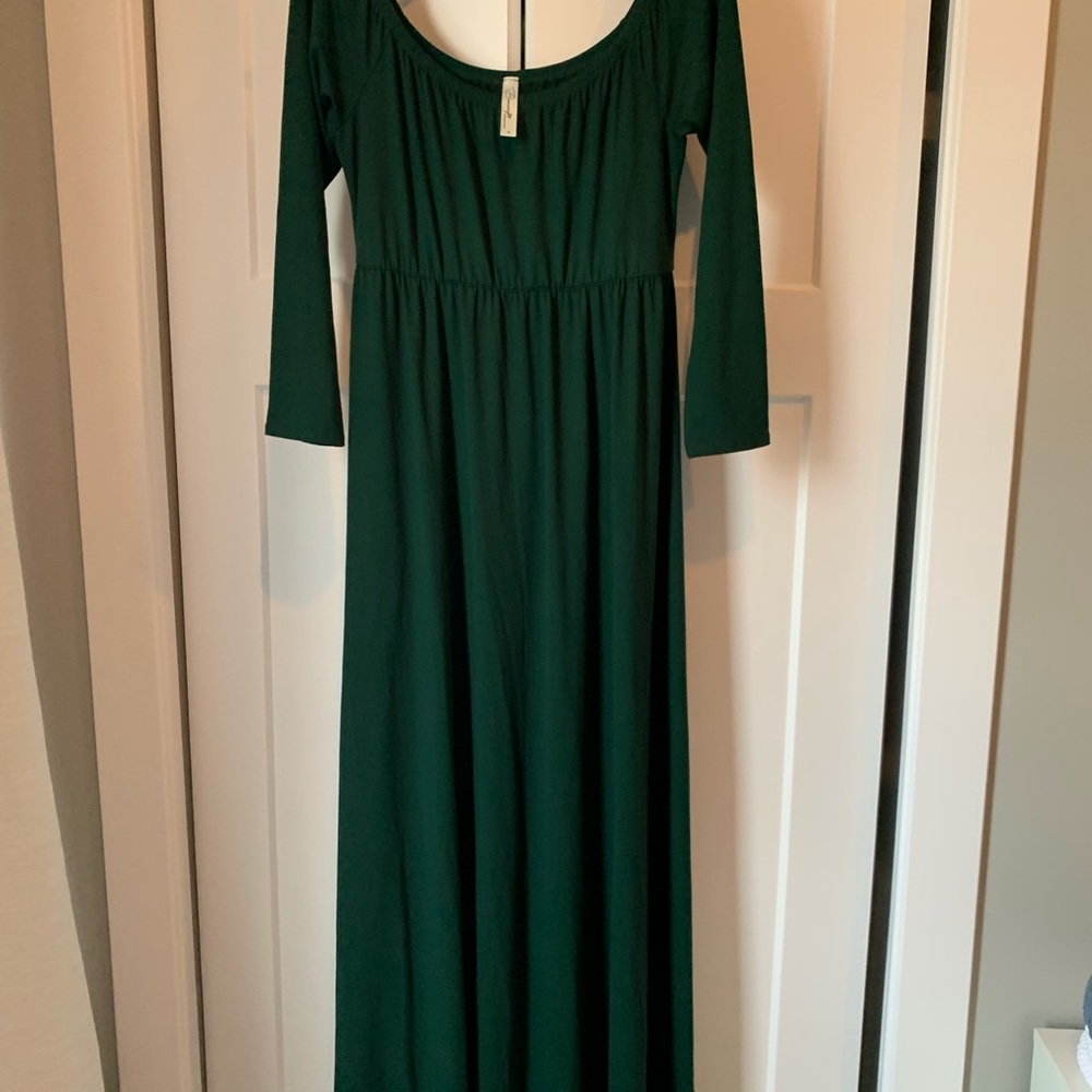 Off the shoulder Maternity Dress